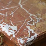 Buffet with mirror in solid walnut. Late 19th century, beautiful piece.