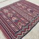 Tapis Kilim turc vintage 210x160cm