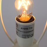 Lampe de table vintage blanche Leucos