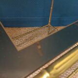 "bamboo" sofa end made of brass