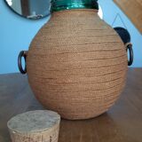 Lot of 2 vintage dame jeanne