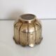 Vintage flower brass pot cover