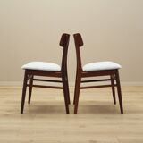 Ensemble de deux chaises en teck, design danois, années 1970, production : Danemark