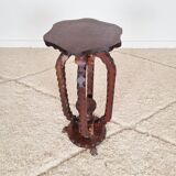 Pair of African-style side tables