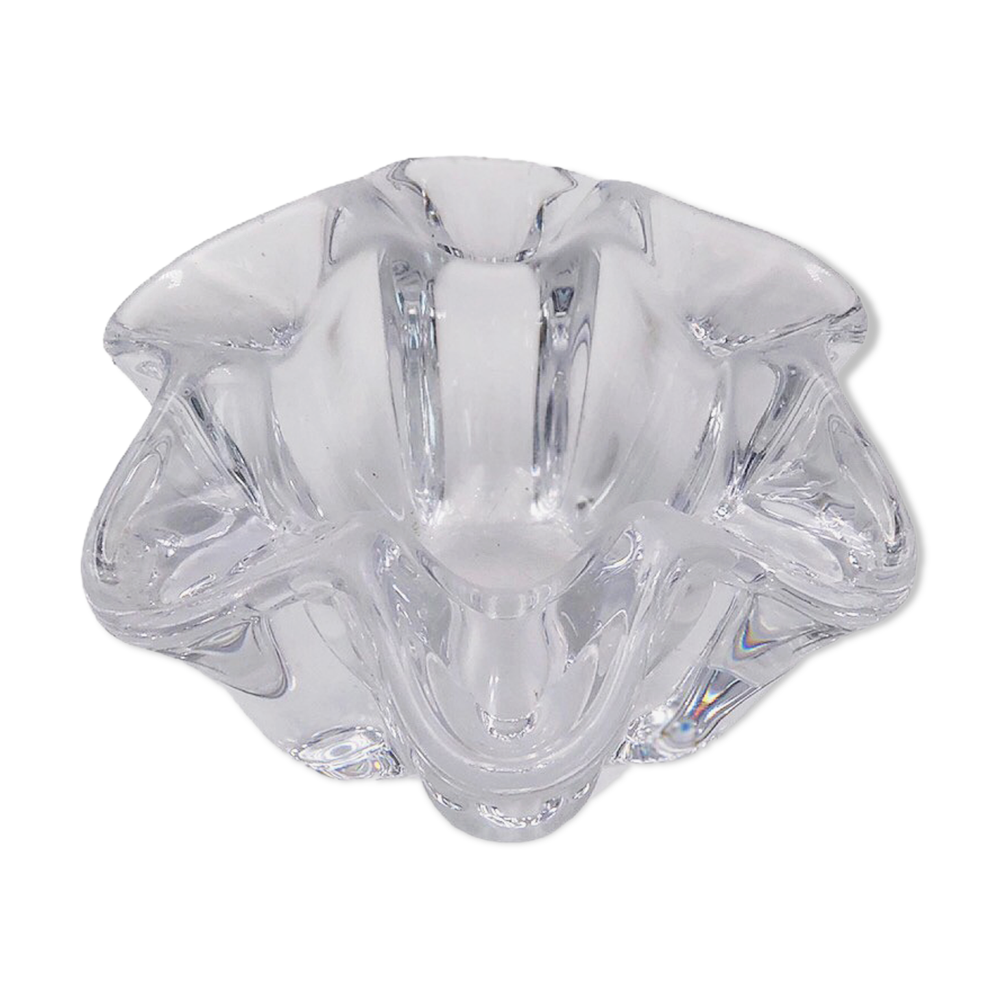 Vintage glass ashtray