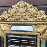 19th century mirror with parecloses
