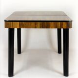 Restored Walnut Folding Dining Table by Jindřich Halabala for Drevotvar, 1940s