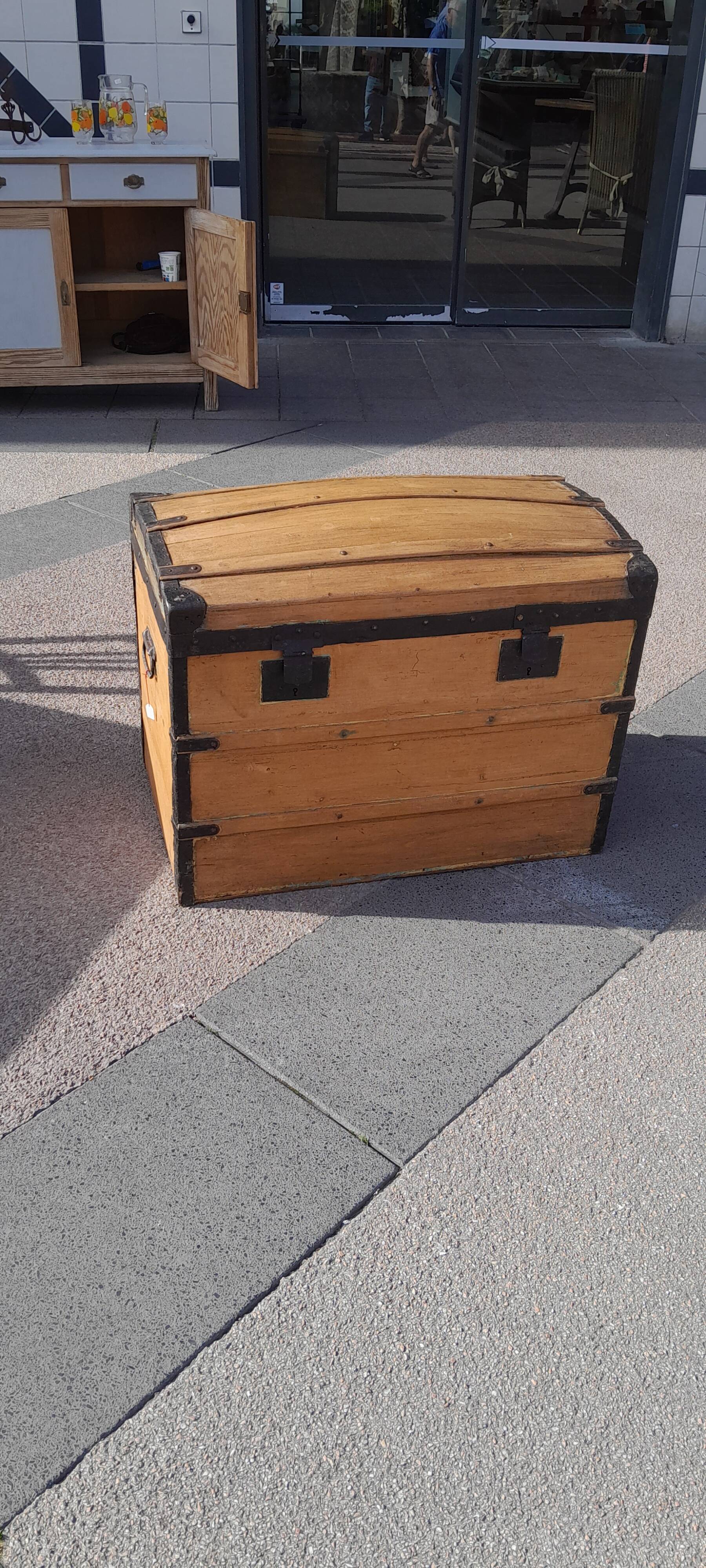 Wooden chest