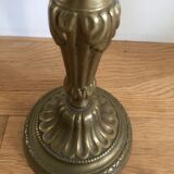 Bronze candlestick pair