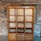 Furniture filing three curtains in oak 50s