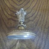 Golden bronze candlestick