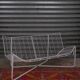 IKEA wire metal bench from the 1980s