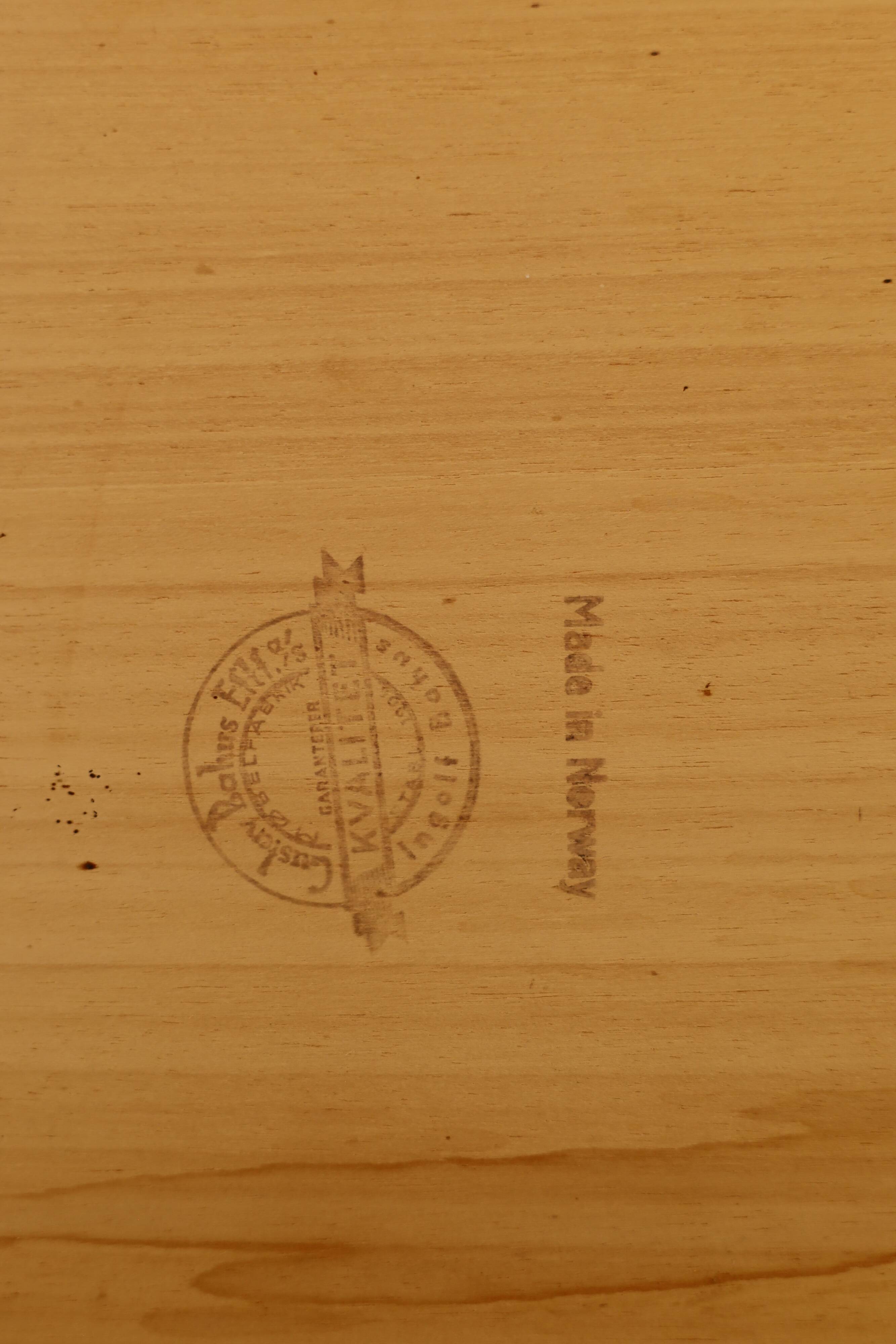 Teak table, Alf Aarseth, Gustav Bahus Mobelfabrik, Norway, 1960s