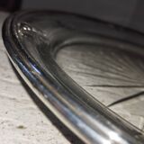 Solid silver crystal tray