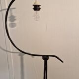 Lampadaire fer forgé torsadé 1950 1960