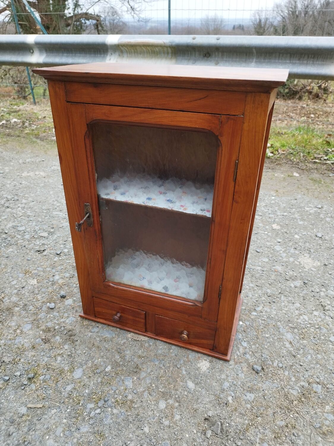 Cabinet pharmacy cabinet a drawer door