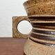 Bol de poterie d'atelier danois moderne du milieu du siècle par Tue Poulsen pour Tue Keramik, années 1960