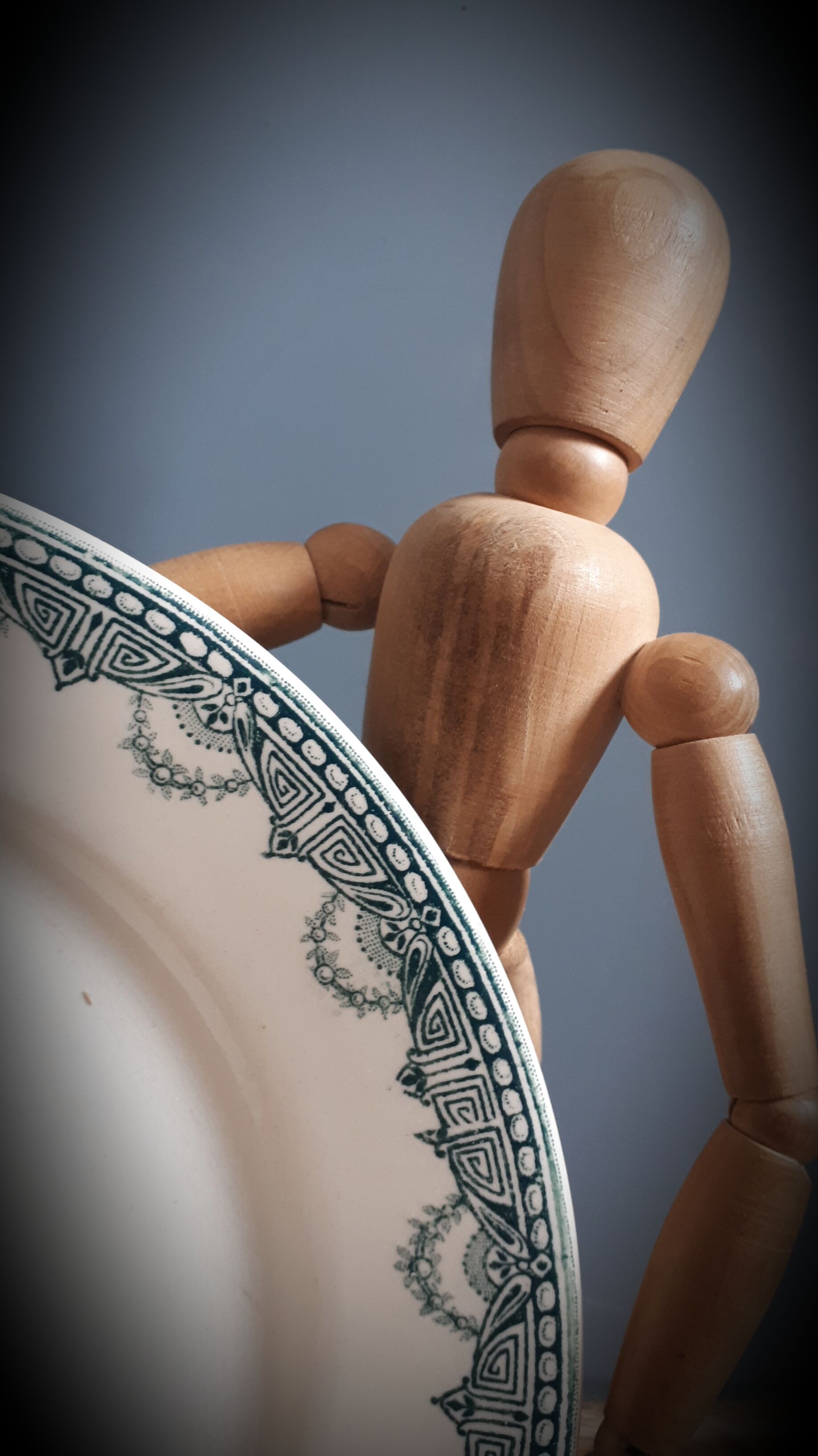 Recamier plate Terre de Fer