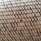Vintage velvet armchair armrests fins