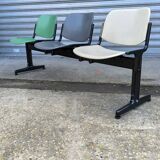 3-seater bench by Giancarlo Piretti for Anonima Castelli 1970