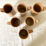 Vintage stoneware mugs