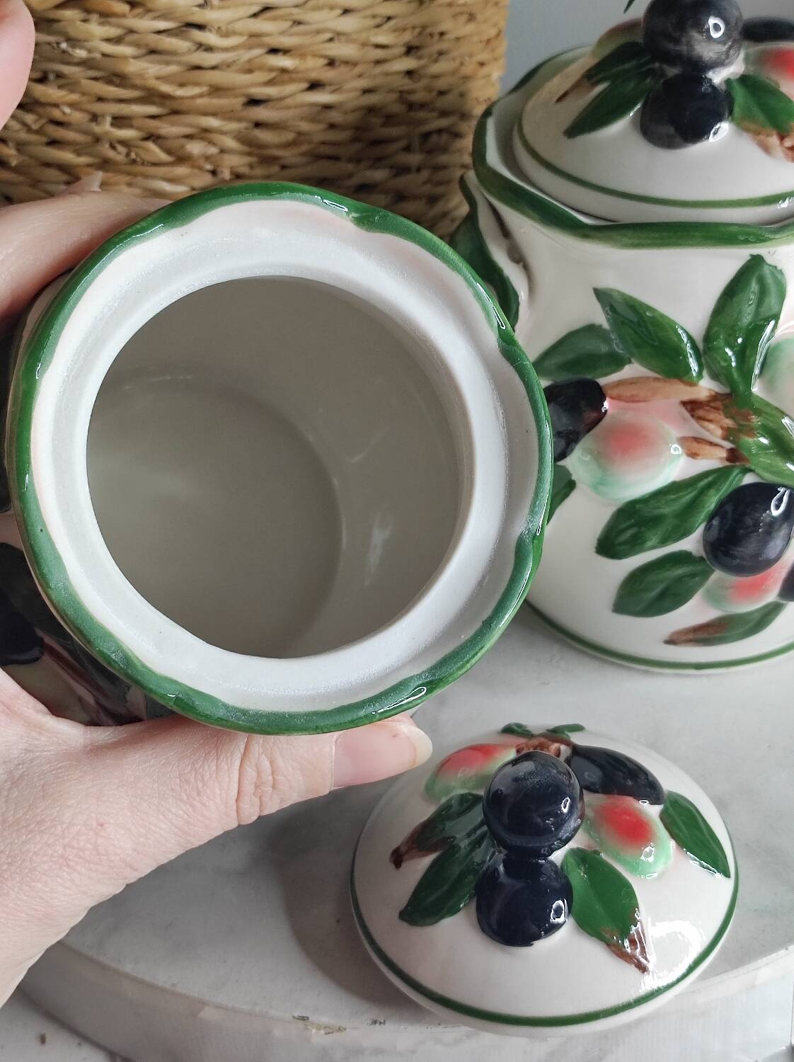Provencal ceramic set