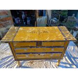 Antique wooden dollhouse furniture