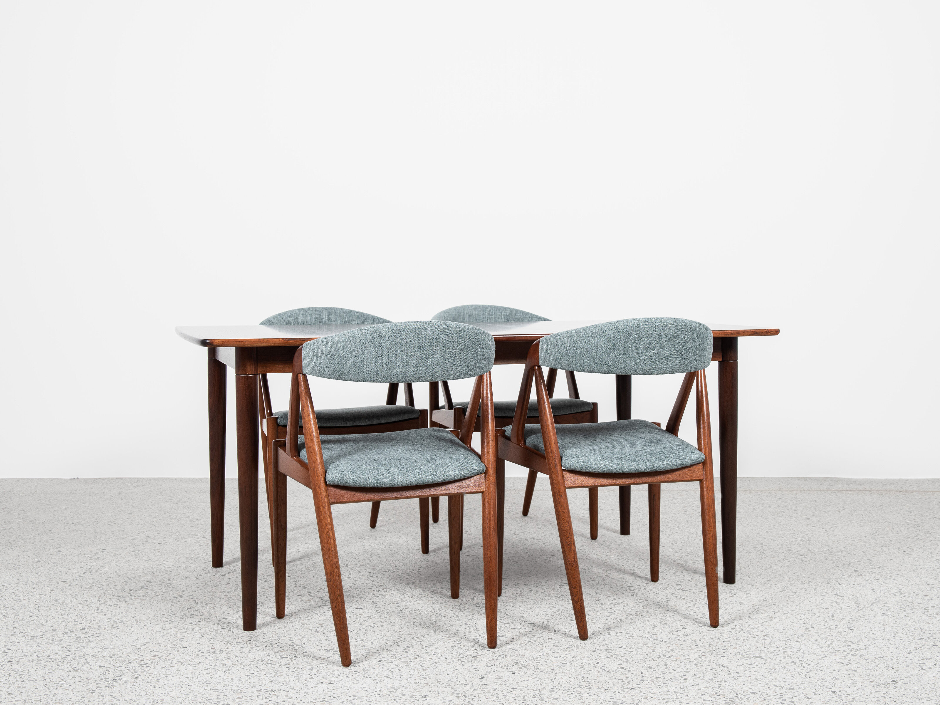 Midcentury extendable dining table in rosewood Alf Aarseth for Gustav Bahus