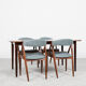 Midcentury extendable dining table in rosewood Alf Aarseth for Gustav Bahus