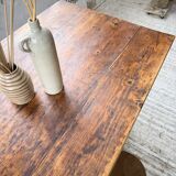 Monastery-style farmhouse table, pine, 210cm