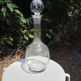 Hand engraved carafe