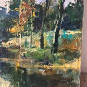 La  Cure rivière, technique couteau signé Robert Falcucci (1900-1989)