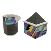 Milk/Sugar Set Scenario Metropol by Barbara Brenner for Rosenthal, 1990