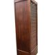 Vintage wooden binder / roller shutter binder / compartment binder