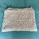 Large vintage handmade crochet bedspread