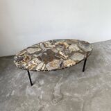 1950s Madagascar aragonite coffee table