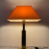 Lampe Deknudt en laiton style Hollywood Regency des années 70