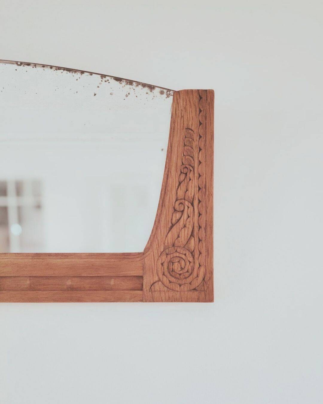 Miroir ancien Art Déco rénové