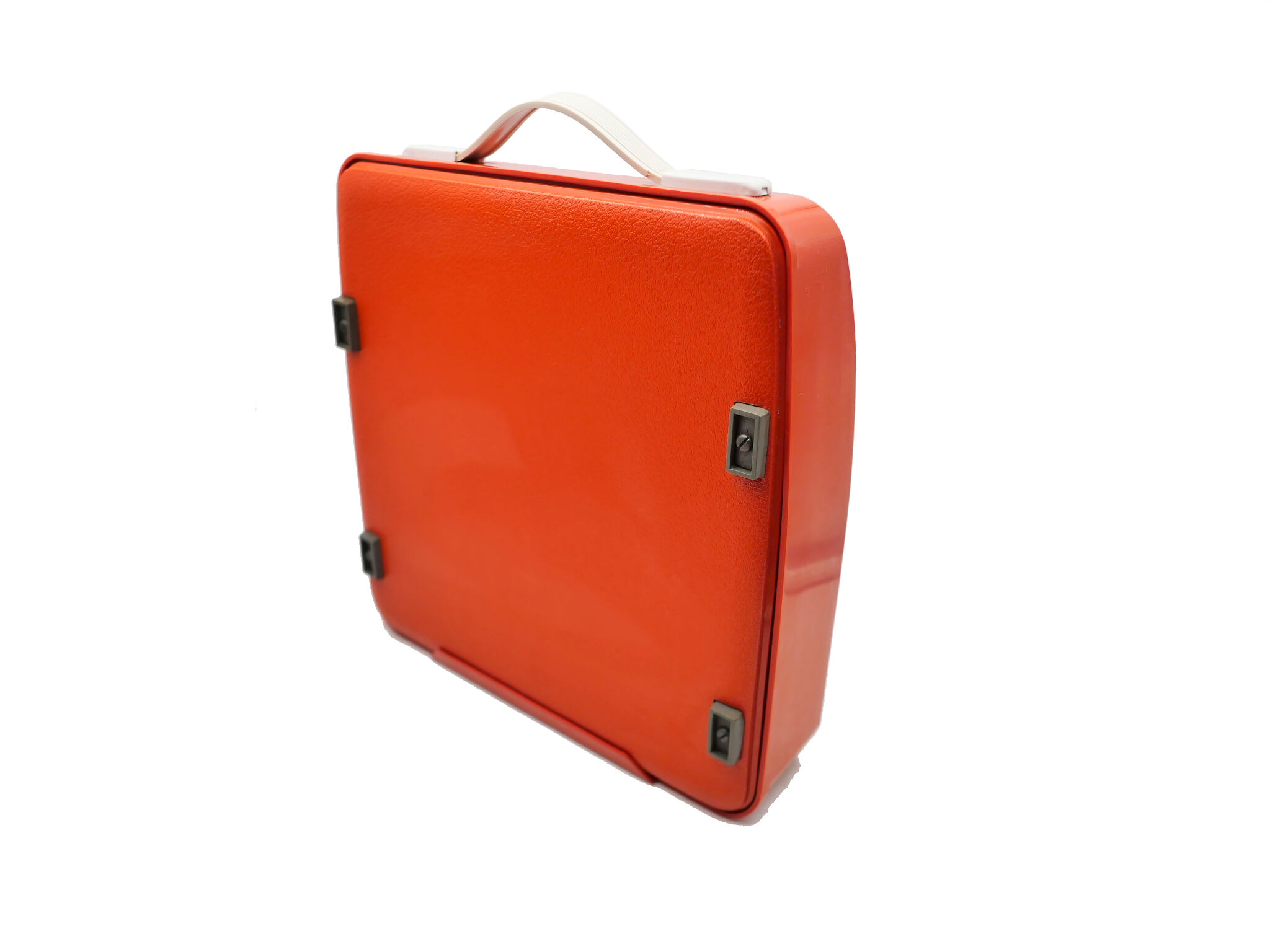 Typewriter hermes baby orange coral and blue cursive revised ribbon new