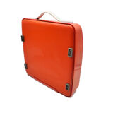 Typewriter hermes baby orange coral and blue cursive revised ribbon new