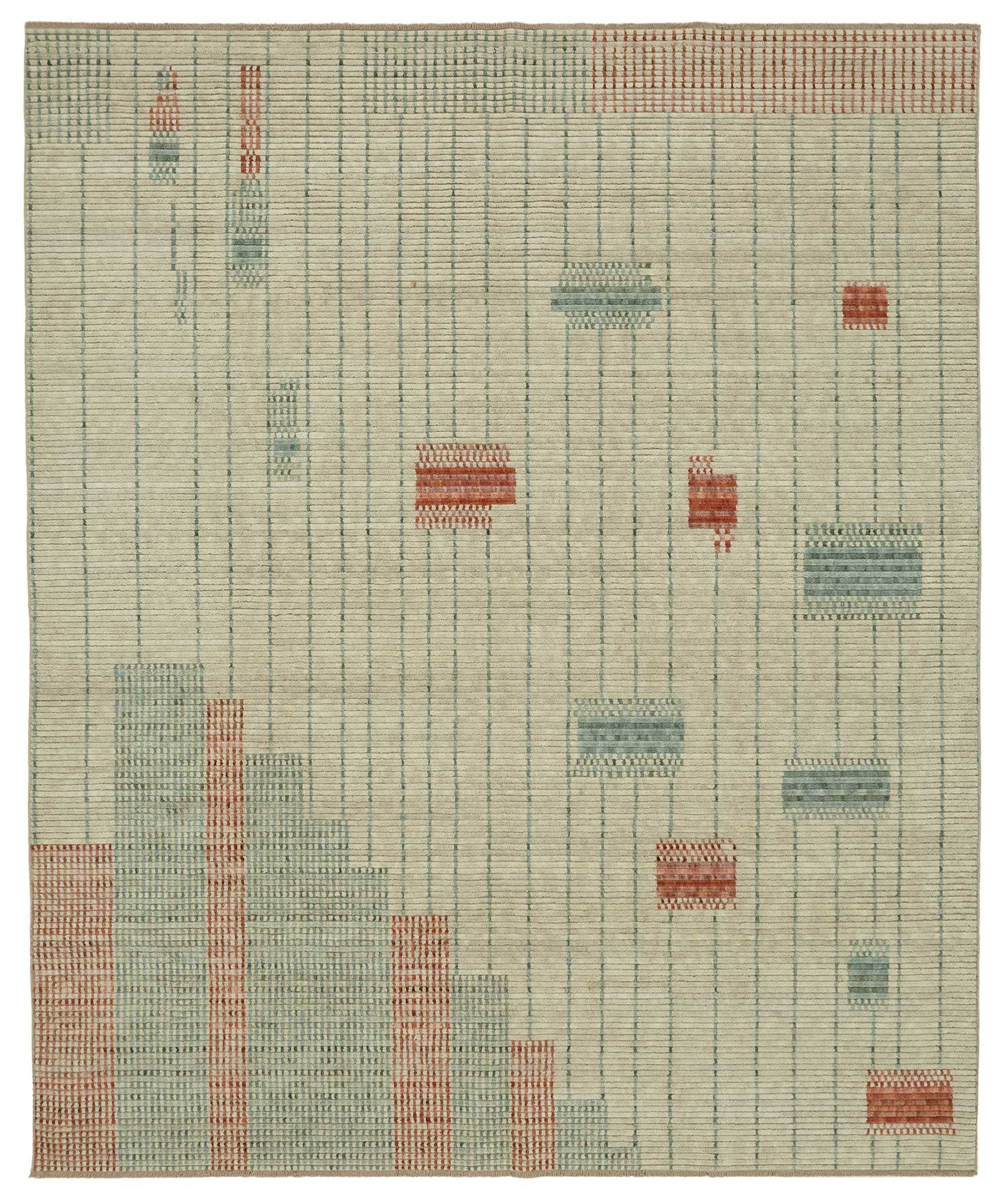 Turkish Handcrafted Loom Oushak Rug 242 cm x 292 cm