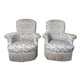 Pair of armchairs style Napoleon III