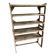Raw poplar wood shelf