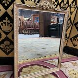 Miroir en laiton 1970, 35x50 cm