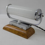 Bauhaus tubular table lamp, 1930s, restored