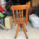 Solid wood notary desk and swivel American chair