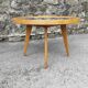 Coffee table vintage compass feet