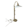 Italian lamp in brass and opaline sliding arm 67cm