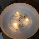 Very large pair of bubble glass ceiling lights by Staff 1960-70