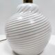 Murano Glass Table Lamp by Lino Tagliapietra Produced by Paf, Italy 1980s